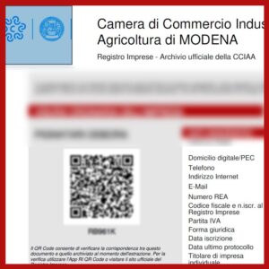 Visura Camerale Storica